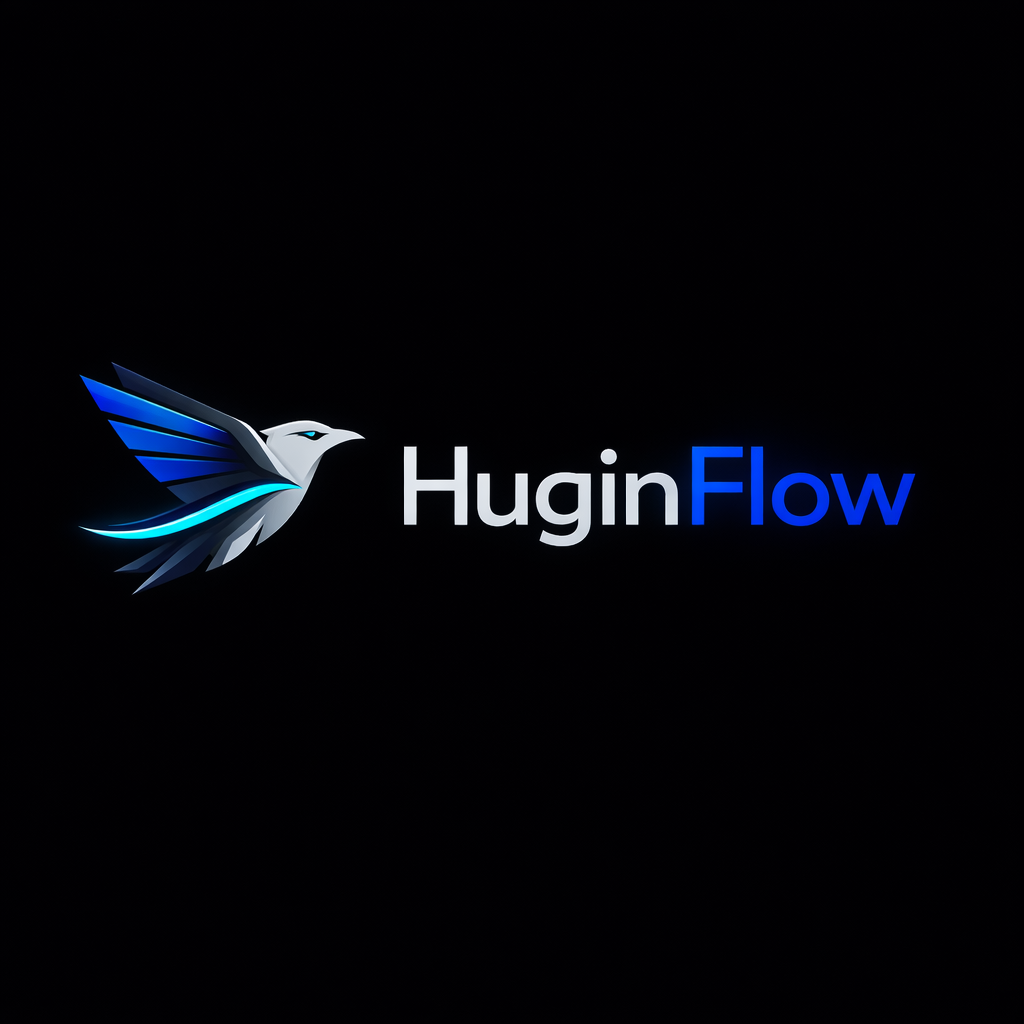 HuginFlow Logo